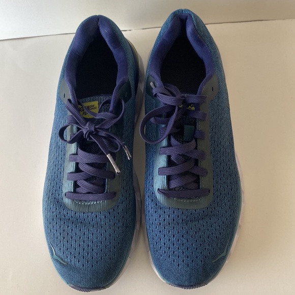 Hoka One One Elevon Storm Blue shoes -Sz 8.5 - Picture 6 of 15